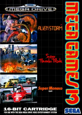 Mega Games 3 (Europe) box cover front